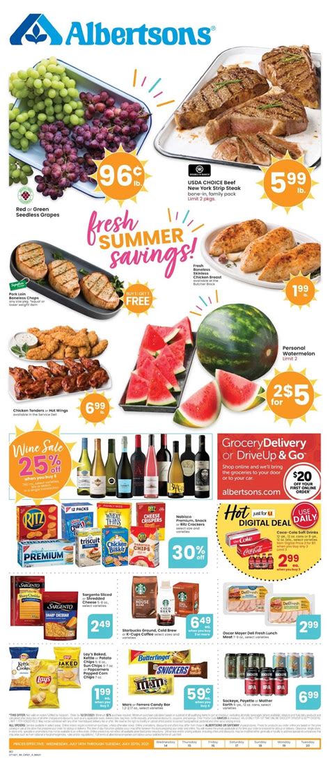 Albertsons Weekly Ad Jul 14 - 20, 2021 - WeeklyAds2