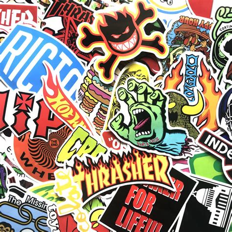 100 PCS Spitfire Stickers Skate Logo Stickers Pack Waterproof | Etsy