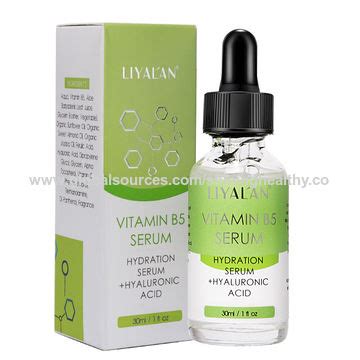 Buy Wholesale China Vitamin B5 Skin Care Serum,with Hyaluronic Acid,natural Organic Whitening ...