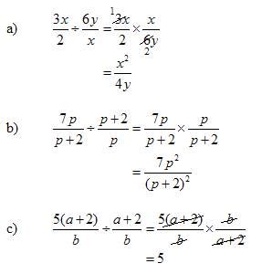 Divide Rational Expressions (solutions, examples, videos)