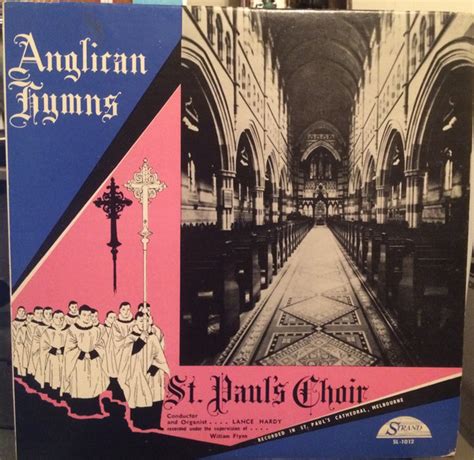 St. Paul's Choir, Lance Hardy – Anglican Hymns (Vinyl) - Discogs