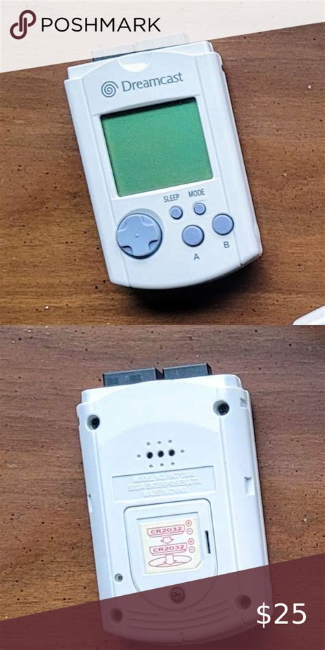 Sega Dreamcast Visual Memory Unit VMU Memory Card Sega Dreamcast ...