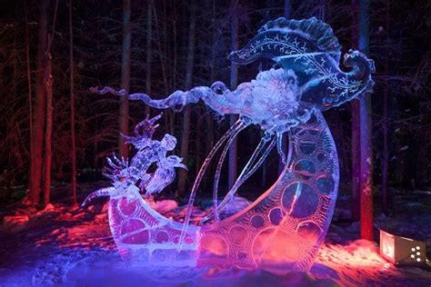 Stunning Sculptures Made With Delicately From A Block Of Ice (Photo Gallery)