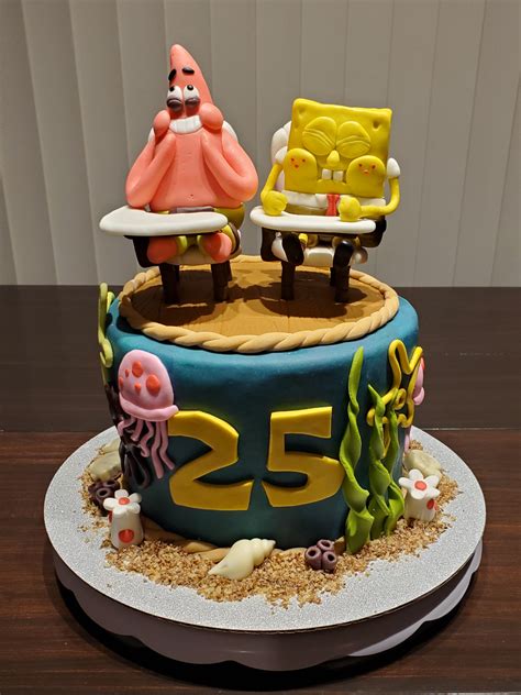 Spongebob 25 Cake – Johnny Yan