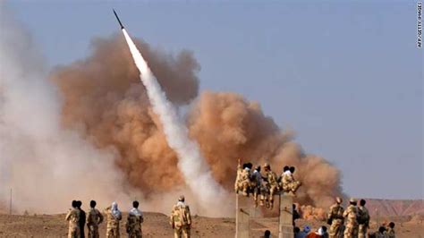 Iran test-fires 14 missiles during military drills - CNN.com