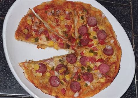 Satisfying and Delicious Pizza without Cheese Recipe by Ellen_A3 - Cookpad