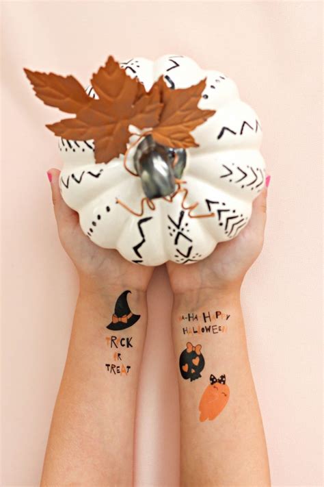 Halloween Temporary Tattoos for Kids | Eighteen25