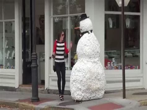 Snowman Prank