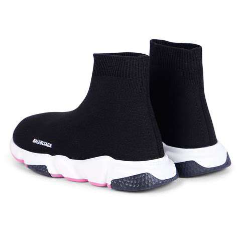 Balenciaga Black Knit Sock Sneakers | BAMBINIFASHION.COM