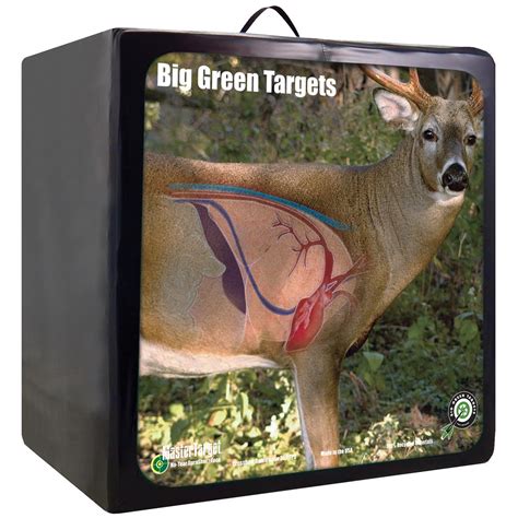 Big Green Targets® Crossbow Pro Deer Face Archery Target - 619460, Archery Targets at Sportsman ...