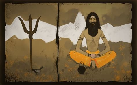 My world of paintings: SADHU...