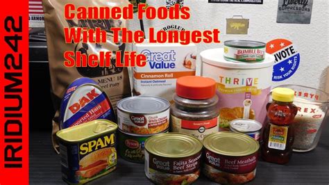 Top 10 Longest Lasting Canned Food