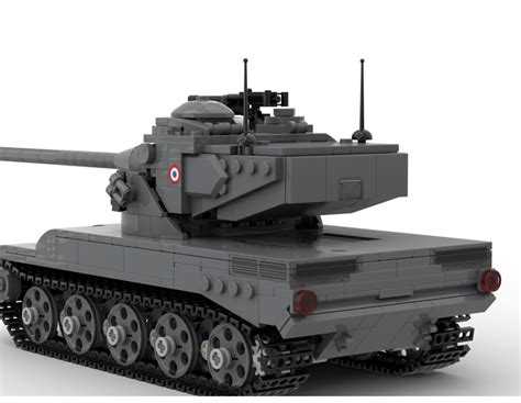 LEGO MOC AMX-50 Surbaissé heavy tank by gunsofbrickston | Rebrickable - Build with LEGO