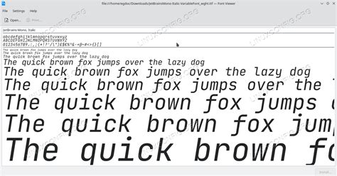 How to install and manage fonts on Linux - Linux Tutorials - Learn Linux Configuration