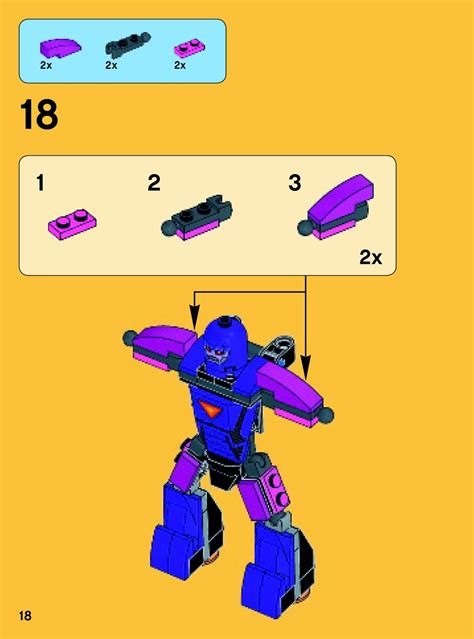 techfleet spot: LEGO X-Men 76022 Sentinel Instructions