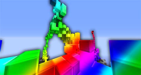 Rainbow Texture Pack Challenge for Minecraft BedWars