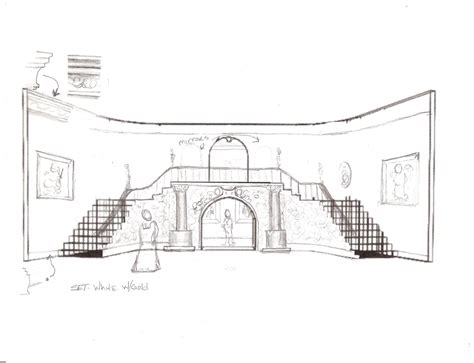 Set Design Sketches at PaintingValley.com | Explore collection of Set Design Sketches