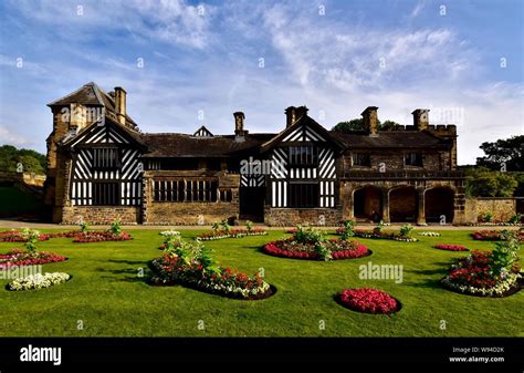 Shibden Hall, Gardens and Flower Beds Stock Photo - Alamy