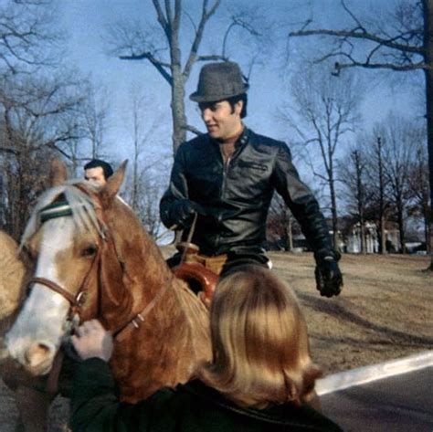 Elvis, Lisa and Priscilla Horse Riding - Elvis Photo Gallery ...