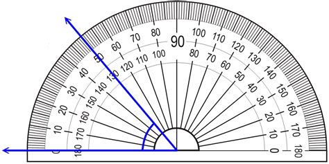 Reading A Protractor Worksheet - Englishworksheet.my.id