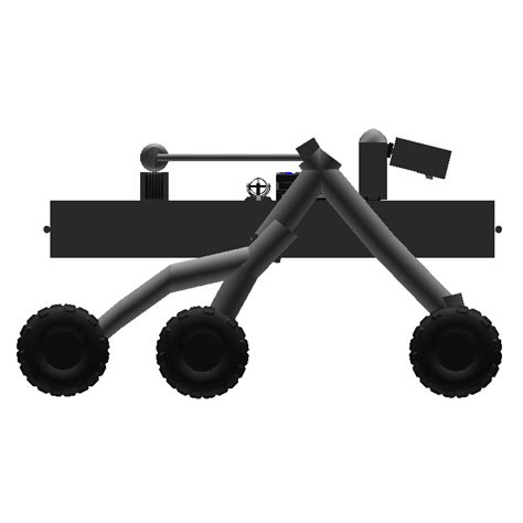 SimplePlanes | rocker-bogie suspension system