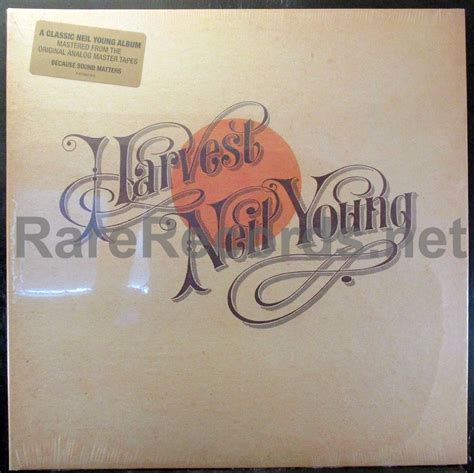 Neil Young Harvest Album Cover