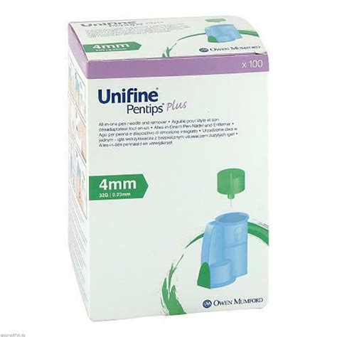 Unifine Pentips Plus 32Gauge Pen Needles 4mm x 100 | EasyMeds Pharmacy