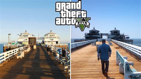 New video compares GTA 5 locations with their real-life counterparts