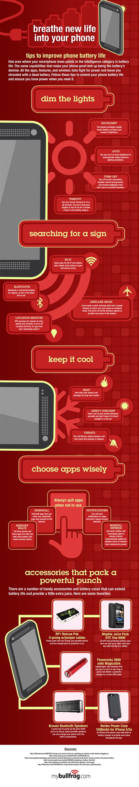 Ways to Improve Your Smartphone's Battery Life [Infographic]