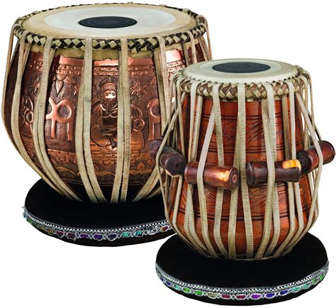 MAHARAJA Basic Tabla Set, Student Tabla Set, Steel Bayan, Dayan, Hammer, Cushions Cover Perfect ...