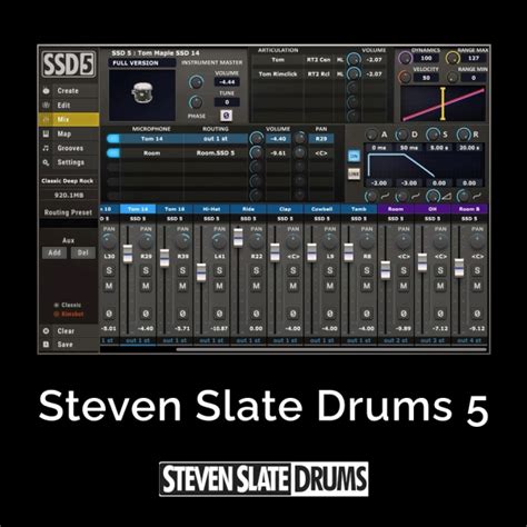 Steven Slate Drums 5 - ADSR Sounds