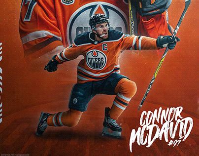 Connor McDavid - Edmonton Oilers | Behance