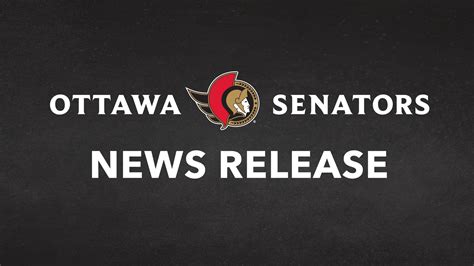 Ottawa Senators on Twitter: "News Release: #Sens begin 41-game 2022-23 ...