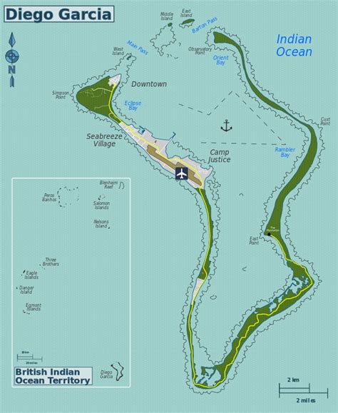 Diego Garcia | Wikiwand | Diego garcia, Chagos archipelago, Map