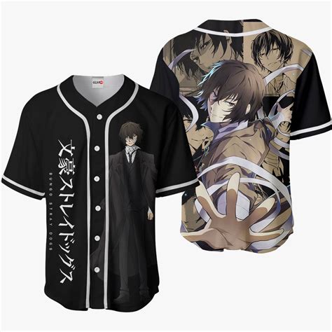 Osamu Dazai Baseball Jersey Shirts HA1101 - Gear Otaku