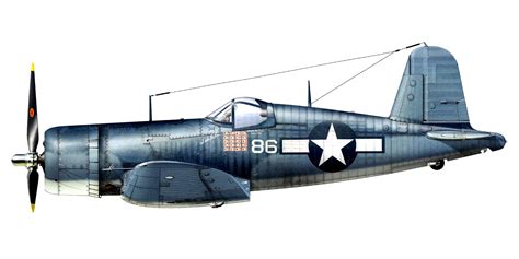 Asisbiz Vought F4U-1A Corsair VMF-214 W86 Maj Greg Boyington Vella ...