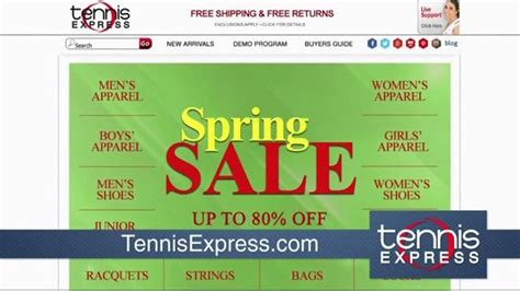 Tennis Express Spring Sale TV Spot, 'Tennis Everything' - iSpot.tv