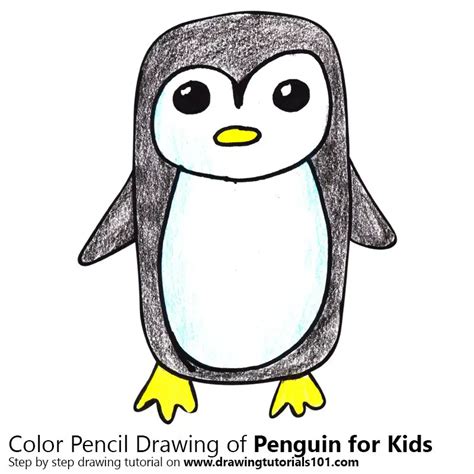 How To Draw A Penguin Easy Step By Step For Kids / Be sure to leave a ...