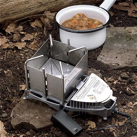 Portable Survival Stove Can Fold Into Your Backpack