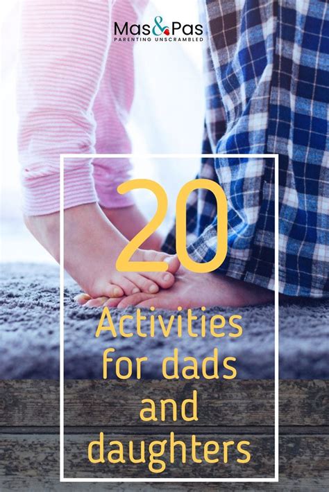 20 father daughter activities you hadn’t thought of (With images) | Daddy daughter activities ...