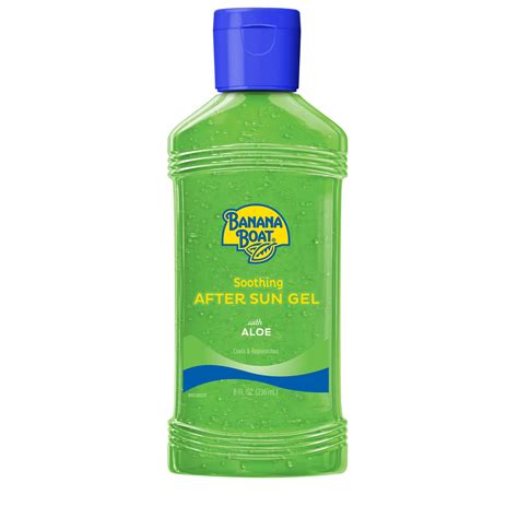 Banana Boat Soothing Aloe After Sun Gel with Aloe Vera, 8 oz - Walmart.com