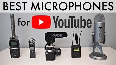 Best Microphones for YouTube: Top 5 Mics for Video! - YouTube