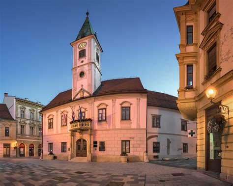 Panorama of Varazdin Townhall, Croatia | Anshar Images