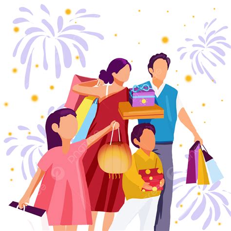 Indian Family Shopping PNG, Vector, PSD, and Clipart With Transparent Background for Free ...