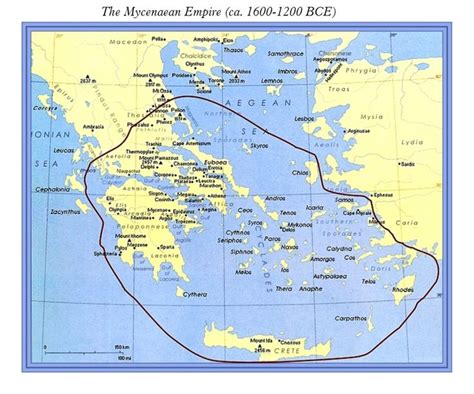 A Series of Maps of the Minoan & Mycenaean Empires: Part B – 4 more maps & a Quiz! | Mycenaean ...