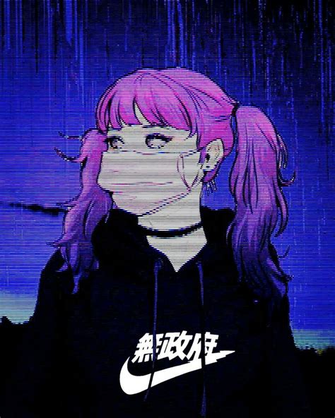 Purple Aesthetic Girl Pfp