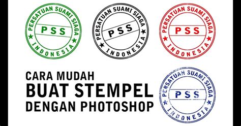 49+ Desain Stempel Dengan Photoshop