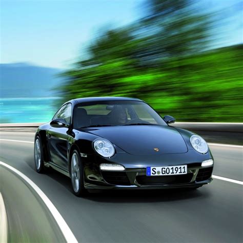 2011 Black Porsche 911 Black Edition iPad Wallpapers Free Download