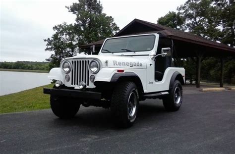 1975 jeep CJ5 RENEGADE - Classic Jeep Wrangler 1975 for sale