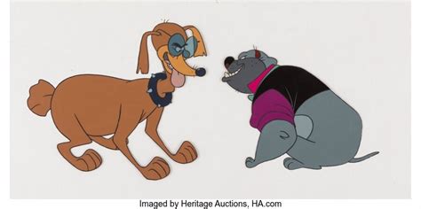 All Dogs Go to Heaven Carface Caruthers and Killer Production Cel Don Bluth, 1989 by Don Bluth ...